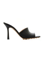 Bottega Veneta - Stretch Leather Slide Sandals - Black - IT 36.5 - Moda Operandi