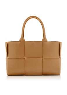 Bottega Veneta - The Arco Small Leather Tote - Brown - OS - Moda Operandi