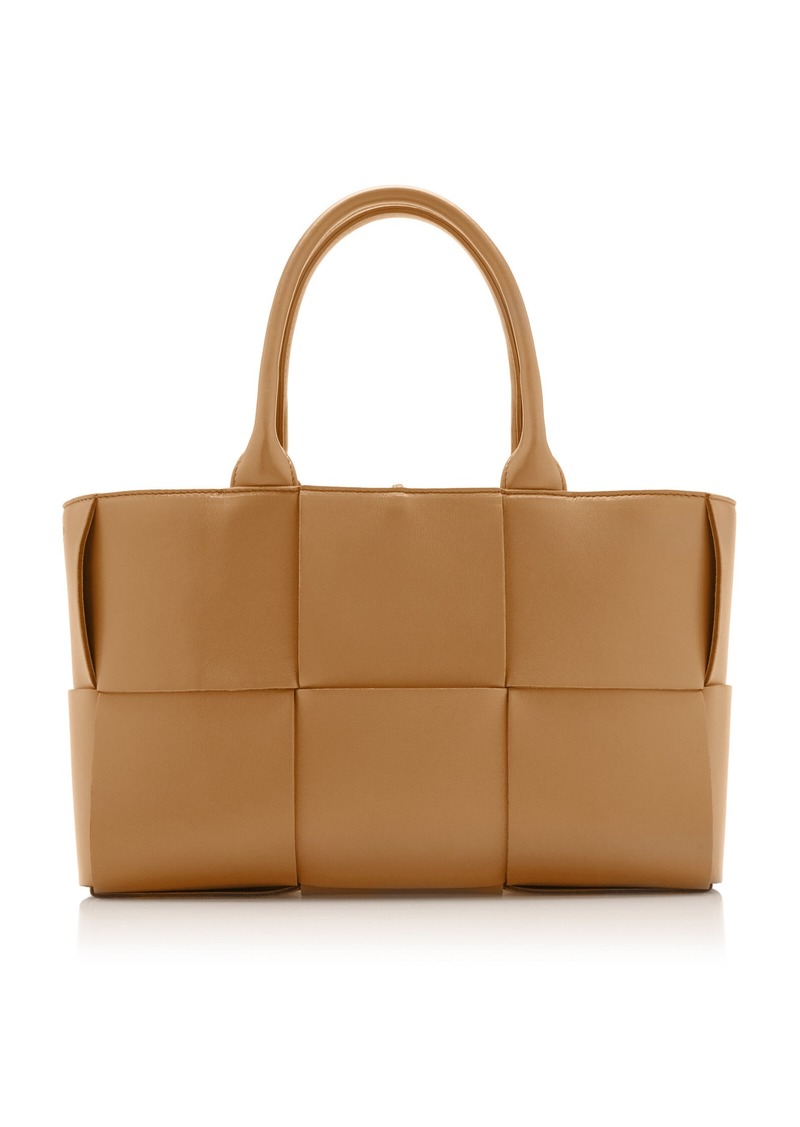 Bottega Veneta - The Arco Small Leather Tote - Brown - OS - Moda Operandi