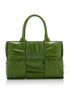 Bottega Veneta - The Arco Small Leather Tote Bag - Green - OS - Moda Operandi
