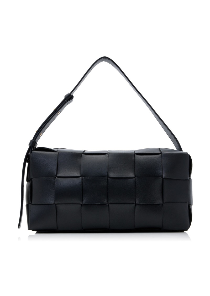 Bottega Veneta - The Brick Cassette Leather Bag - Black - OS - Moda Operandi