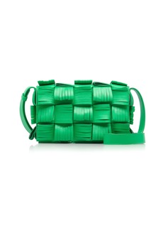 Bottega Veneta - The Cassette Fringed Leather Bag - Green - OS - Moda Operandi