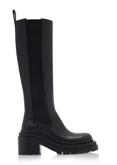 Bottega Veneta - The Lug Knee High Boots - Black - IT 36 - Moda Operandi