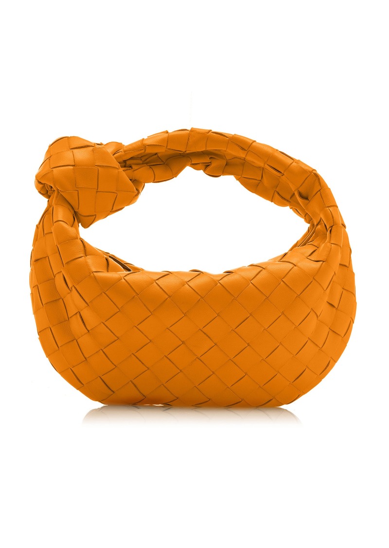 Bottega Veneta - The Mini Jodie Leather Bag - Orange - OS - Moda Operandi