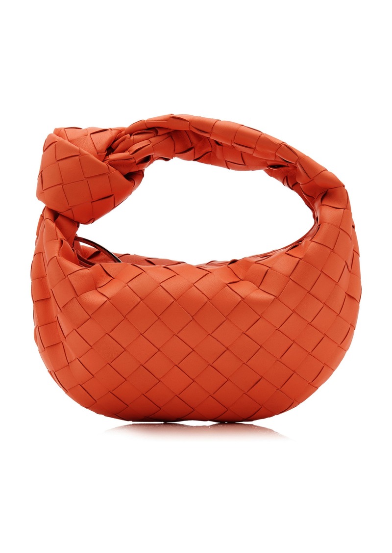Bottega Veneta - The Mini Jodie Leather Bag - Orange - OS - Moda Operandi