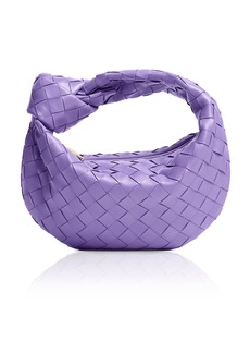 Bottega Veneta - The Mini Jodie Leather Bag - Purple - OS - Moda Operandi