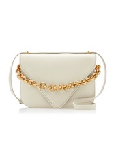 Bottega Veneta - The Mount Small Leather Shoulder Bag - White - OS - Moda Operandi