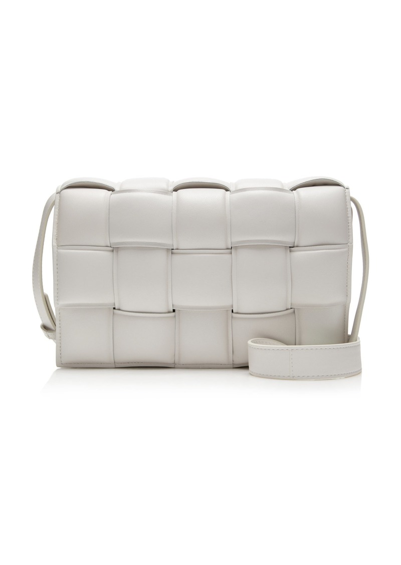 Bottega Veneta - The Padded Cassette Leather Bag - White - OS - Moda Operandi