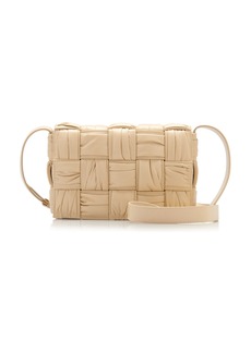 Bottega Veneta - The Padded Cassette Plisse Paper Leather Bag - Neutral - OS - Moda Operandi