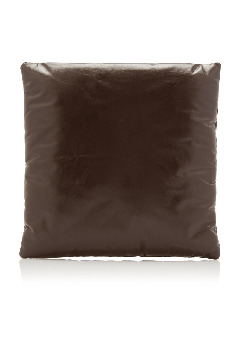 Bottega Veneta - The Pillow Pouch Leather Bag - Brown - OS - Moda Operandi