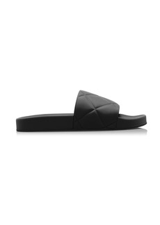 Bottega Veneta - The Slider Rubber Sandals - Black - IT 38 - Moda Operandi