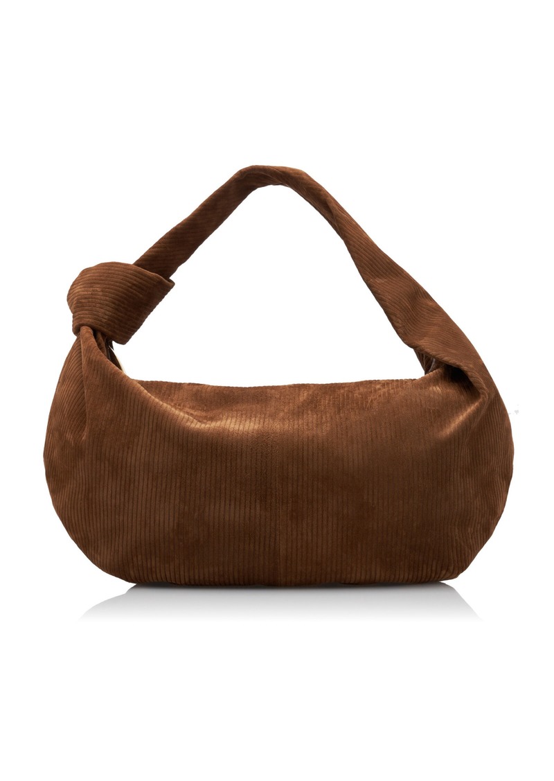 Bottega Veneta - The Small Jodie Corduroy Bag - Brown - OS - Moda Operandi