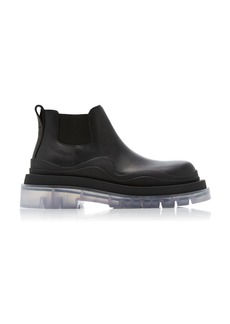 Bottega Veneta - The Tire Ankle Boots - Black - IT 38 - Moda Operandi