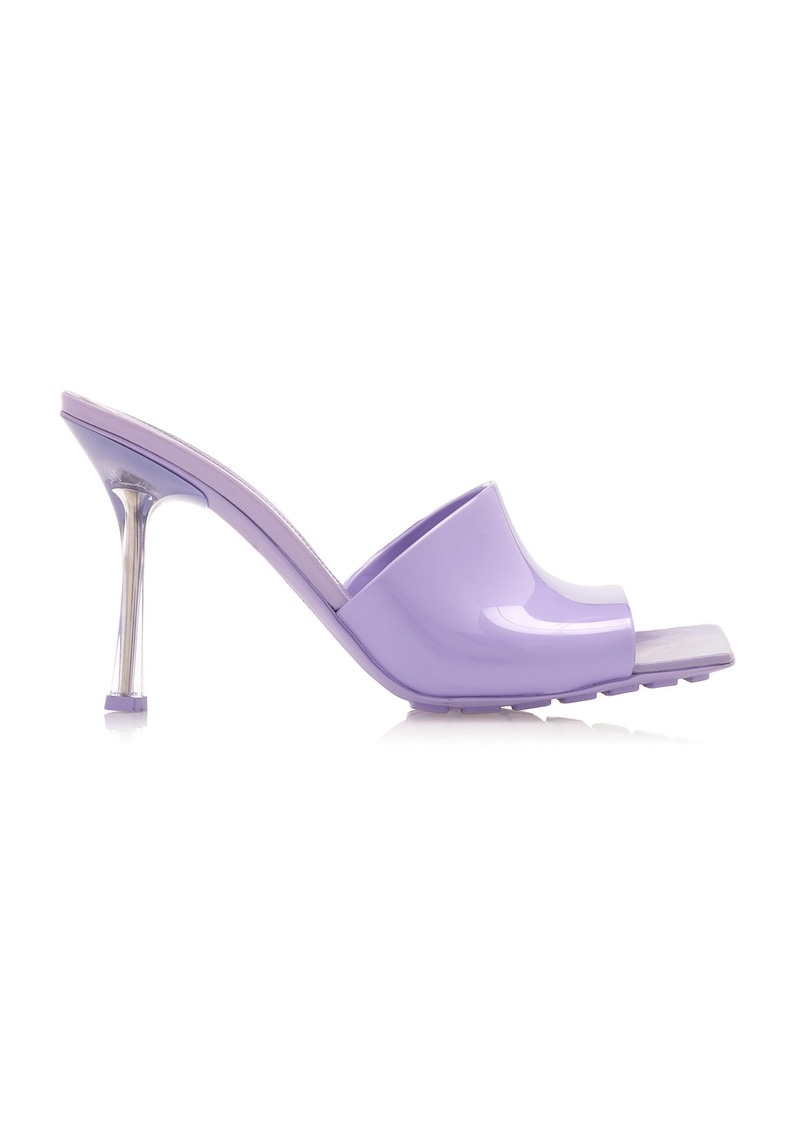 Bottega Veneta - Stretch PVC Slide Sandals - Purple - IT 39 - Moda Operandi