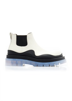 Bottega Veneta - The Tire Ankle Boots - White - IT 40 - Moda Operandi