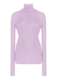 Bottega Veneta - Wool Sweater   - Purple - XS - Moda Operandi