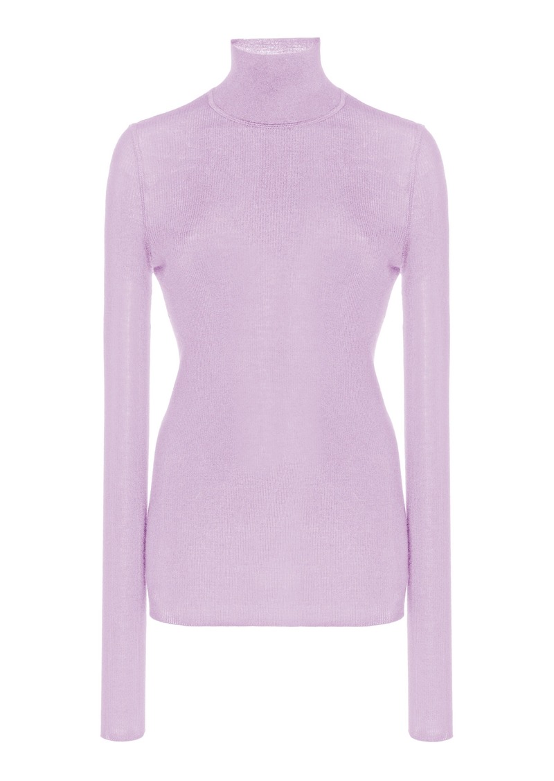 Bottega Veneta - Wool Sweater   - Purple - XS - Moda Operandi