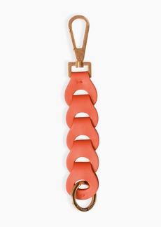 Bottega Veneta - Woven leather keychain - Orange - OneSize
