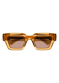 Bottega Veneta 49mm Square Sunglasses