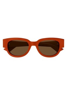 Bottega Veneta 52mm Cat Eye Sunglasses