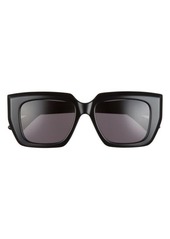 Bottega Veneta 52MM SQUARE SUNGLASS