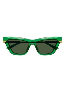 Bottega Veneta 54mm Cat Eye Sunglasses