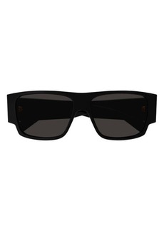 Bottega Veneta 57mm Square Sunglasses