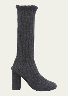 Bottega Veneta Atomic Wool Tall Sock Boots