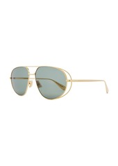 Bottega Veneta Aviator Sunglasses