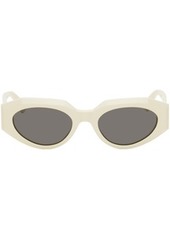 Bottega Veneta Beige Facet Sunglasses