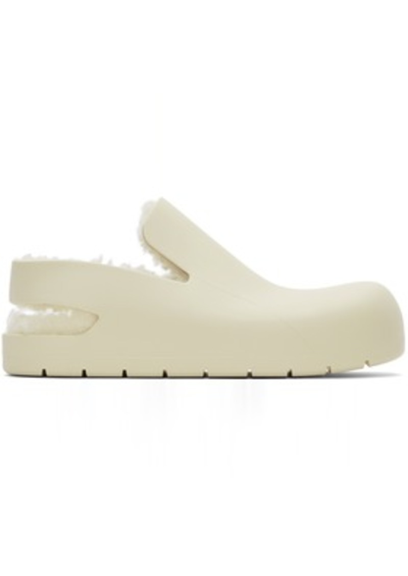 Bottega Veneta Beige Puddle Loafers