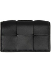 Bottega Veneta Black Business Card Holder