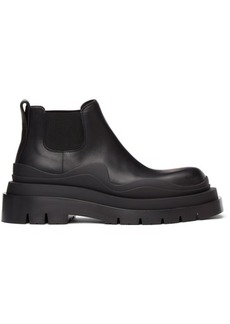 Bottega Veneta Black Low 'The Tire' Chelsea Boots