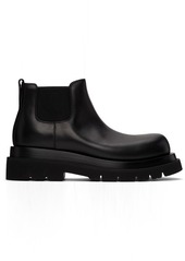 Bottega Veneta Black Lug Chelsea Boots