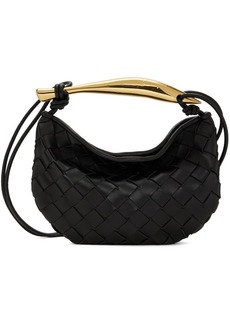 Bottega Veneta Black Mini Sardine Bag