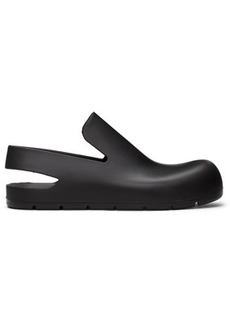 Bottega Veneta Black Rubber Puddle Loafers