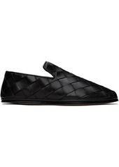 Bottega Veneta Black Sunday Slippers