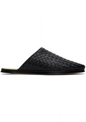 Bottega Veneta Black Sunday Slippers