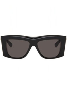 Bottega Veneta Black Visor Sunglasses