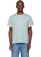 Bottega Veneta Blue Double Layer T-Shirt