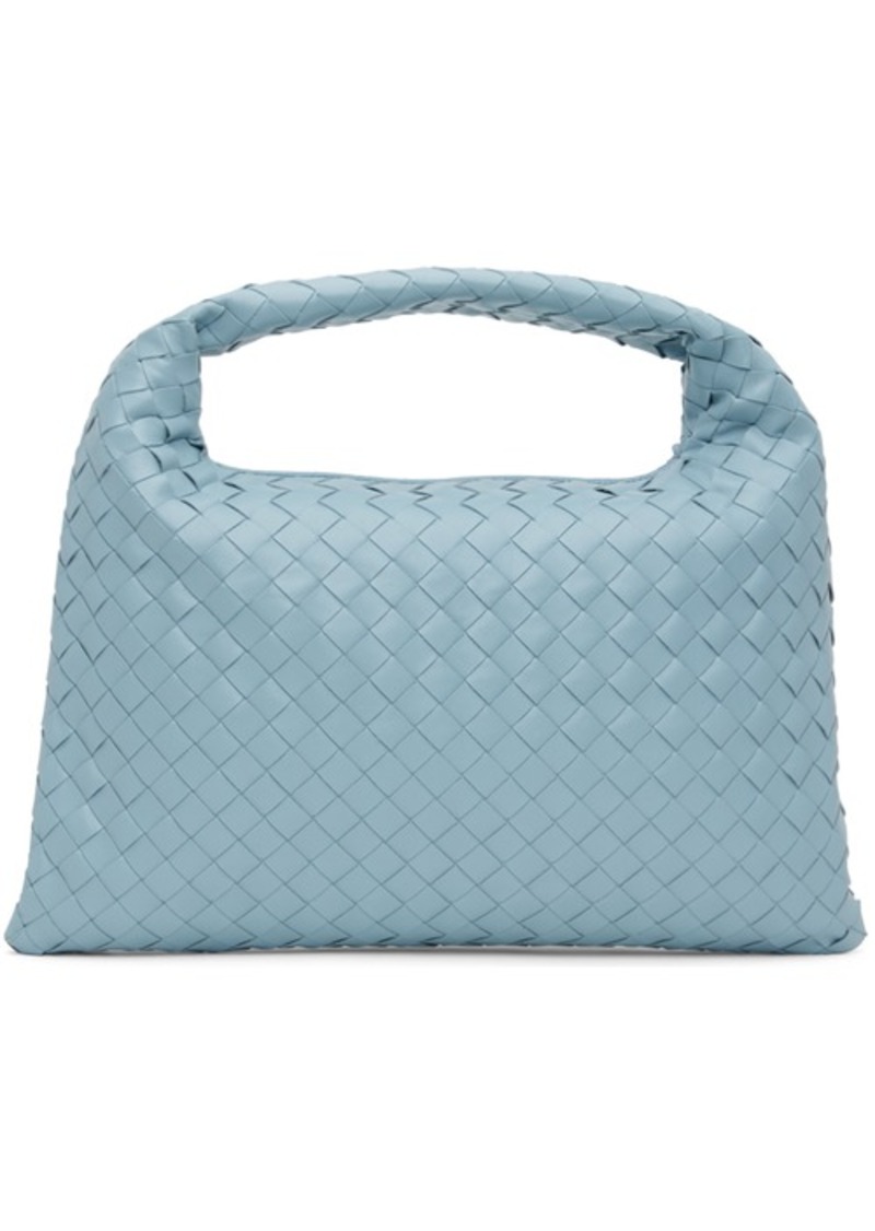 Bottega Veneta Blue Small Hop Bag