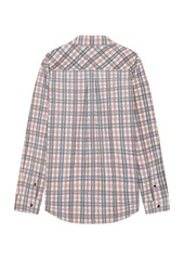 Bottega Veneta Bold Check On Nubuck Shirt