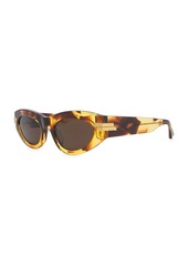 Bottega Veneta Bold Ribbon Cat Eye Sunglasses