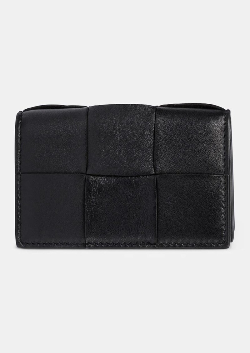 Bottega Veneta Business Intreccio leather wallet