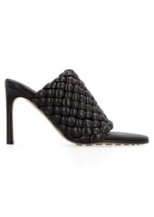 BOTTEGA VENETA BV CURVE LEATHER MULES