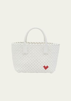 Bottega Veneta Cabat Mini Heart Leather Tote Bag