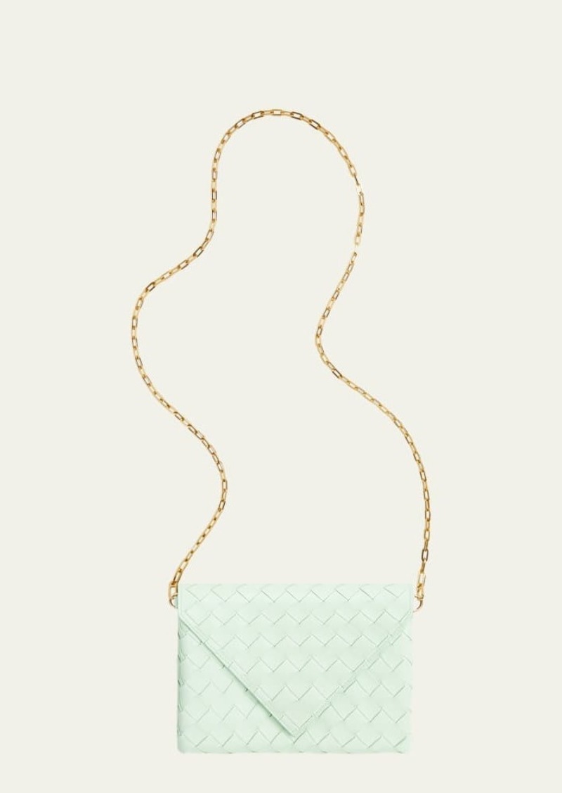Bottega Veneta Origami Envelope Pouch Bag on Chain