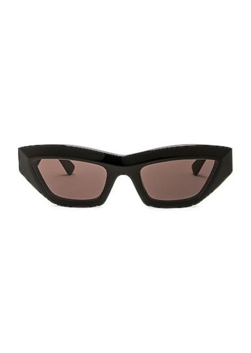 Bottega Veneta Edgy Cat Eye Sunglasses