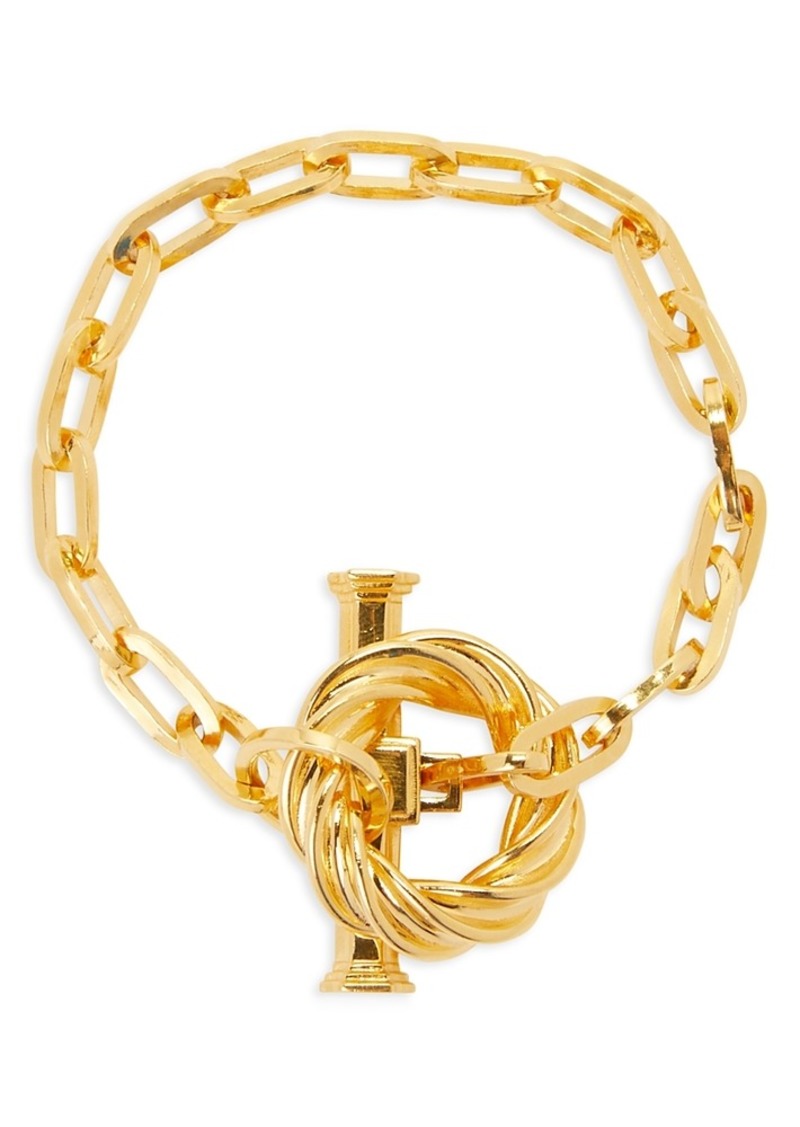 Bottega Veneta Chain Link Toggle Bracelet