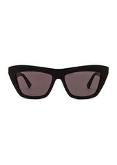 Bottega Veneta Classic Ribbon Cat Eye Sunglasses